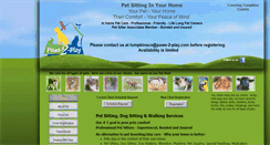 Desktop Screenshot of paws-2-play.com